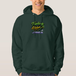 Sudadera Operar Es Mi Estilo de Vida Gráfico Alcista Trader