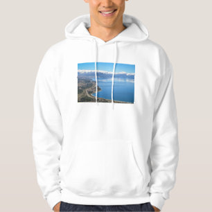 Sudadera Opinión aérea de Bariloche en invierno