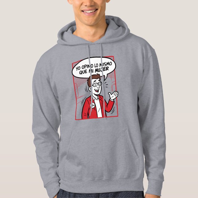Sudadera Opino lo mismo (Anverso)