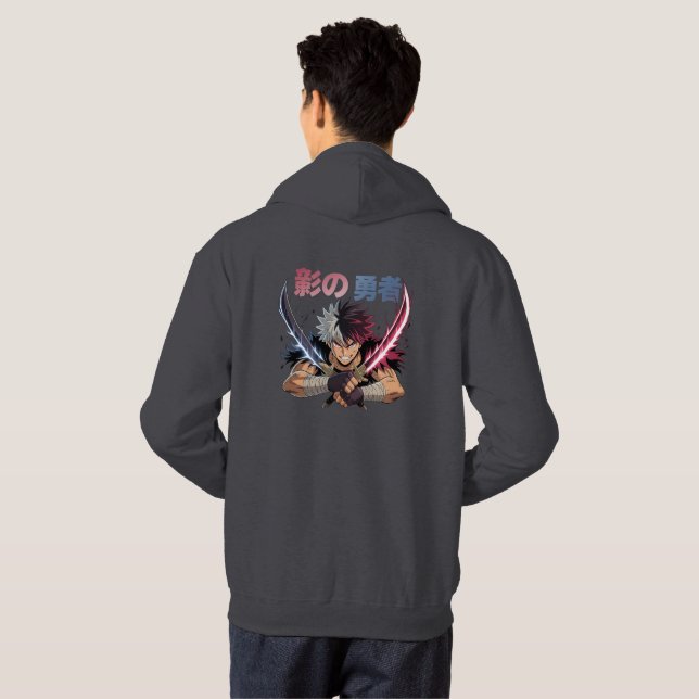 Sudadera Oposición infinita - Samurai Tee de doble hoja (Reverso completo)