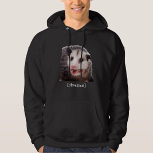 Sudadera Opossum enfatizó a los cómicos memes de gatos call