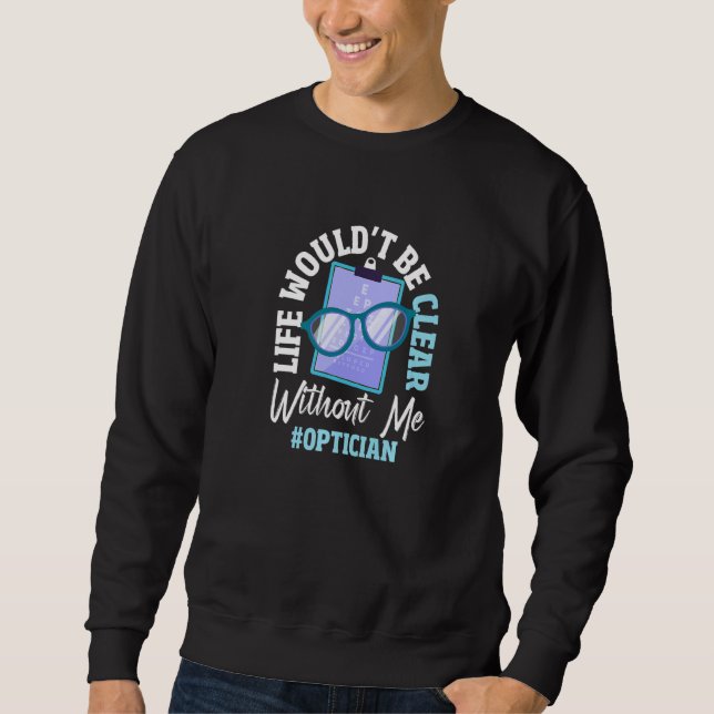 Sudadera Optometría oftálmica Óptica Opto (Anverso)