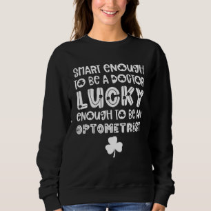 Sudadera Optometrista Día de San Patricio Equipo de Optomet