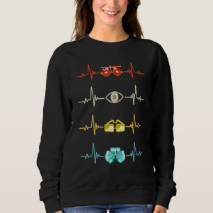 Sudadera Optometrista Opticista Optometría Oftalmólogo Hea