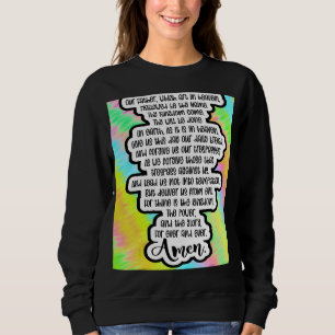 Sudadera Oración de los Lores Oración Amén Mujer Cristiana