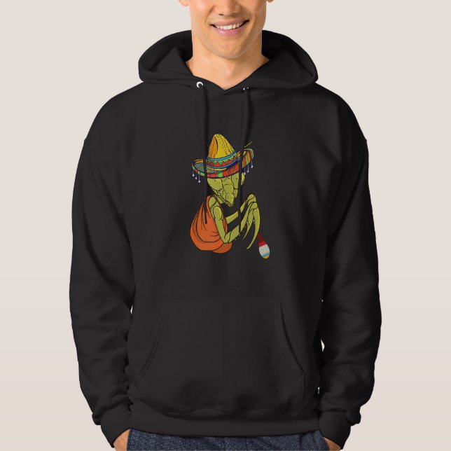 Sudadera Oración Mantis Sombrero Insectos Orando Mantis Bug (Anverso)