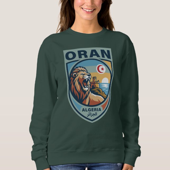 Sudadera Oran Algeria North Africa (Anverso)