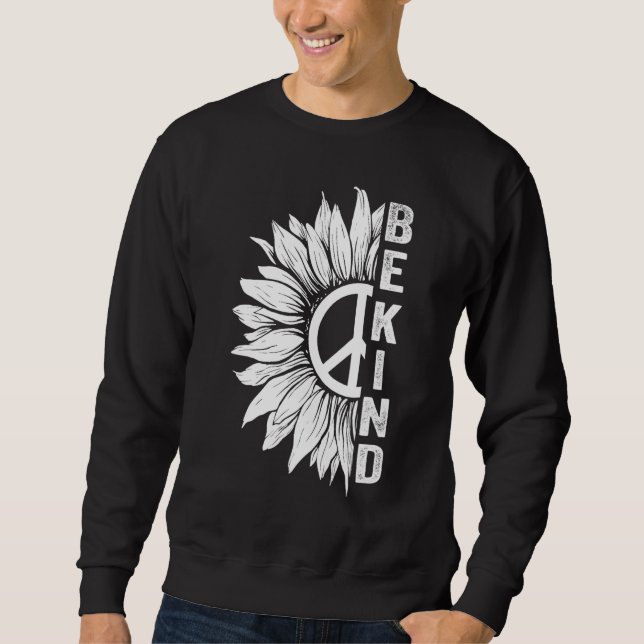 Sudadera Orange Unity Day Anti Bullying Be Kind Sunflower P (Anverso)