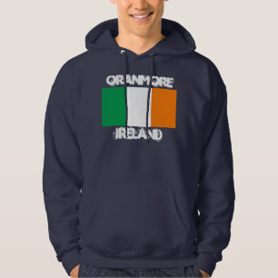 Sudadera Oranmore, Irlanda con bandera irlandesa
