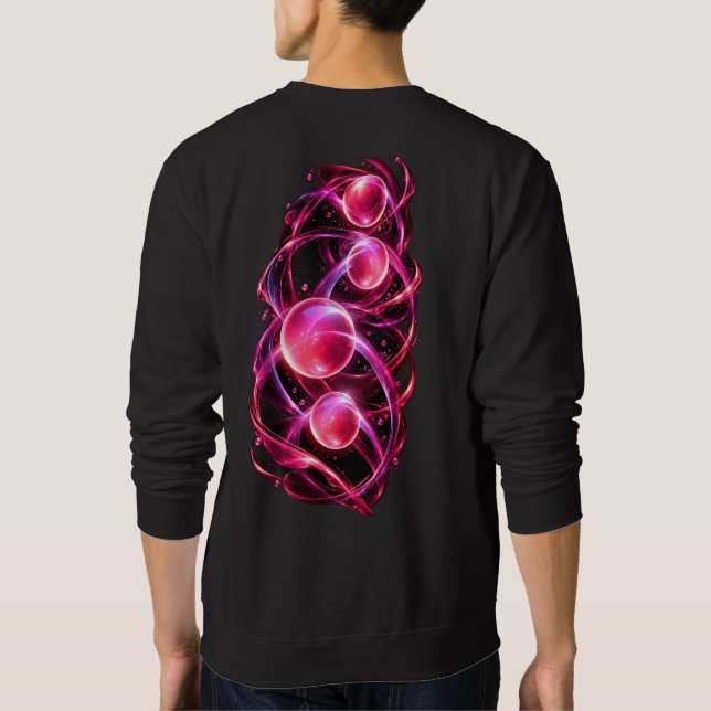 Sudadera Orbes de energía (Reverso)