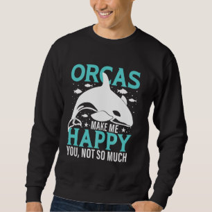 Sudadera Orca Gráfico para mujeres hombres niños ballena ma
