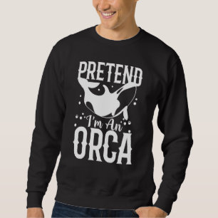 Sudadera Orca Gráfico Para Mujeres Hombres Niños Ballena S