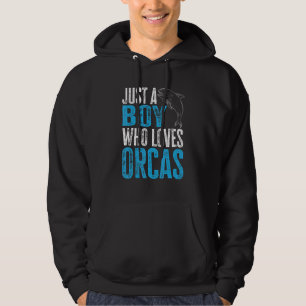 Sudadera Orca Gráfico para niños hombres ballena 1