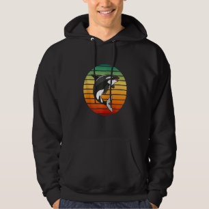 Sudadera Orca La Ballena En Sunset Zip Hoodie