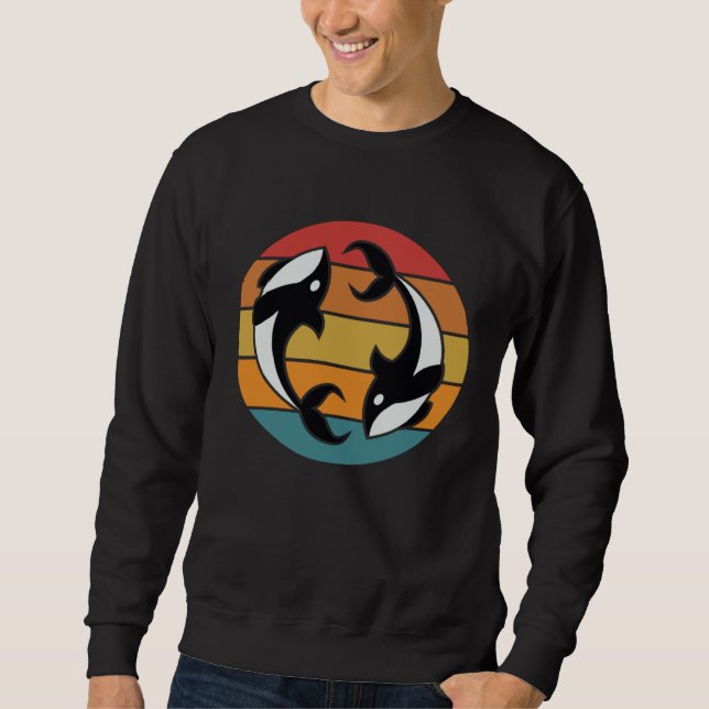 Sudadera Orca Whale Watchers Graphic (Anverso)