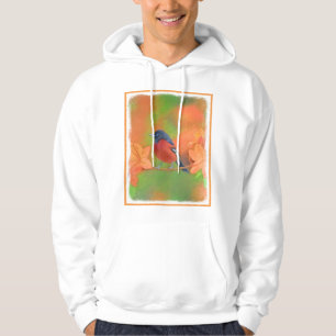 Sudadera Orchard Oriole Songbird Pintura original de aves
