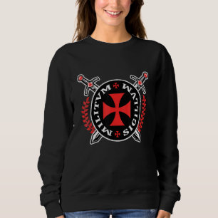 Sudadera Orden de Knight del Emblem Templario Cruzado