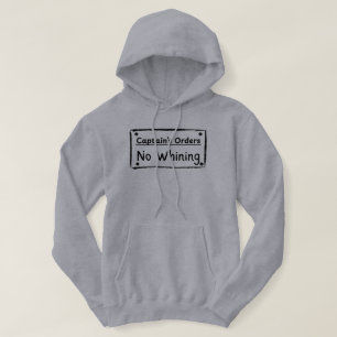 Sudadera Órdenes del Capitán Pesca