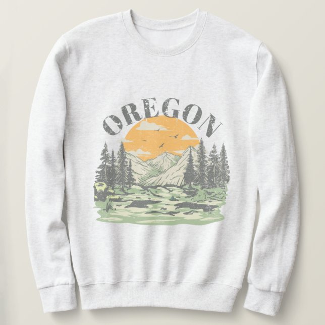 Sudadera Oregon Crewneck Sweatshirt (Anverso del diseño)