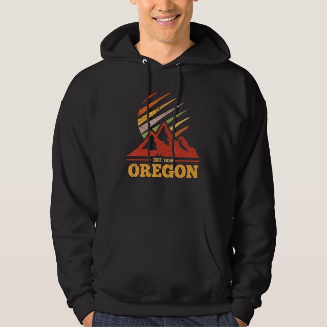 Sudadera Oregon Retro Vintage Sports (Anverso)
