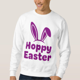 Sudadera Orejas de conejo de Pascua alegre | Holida minimal