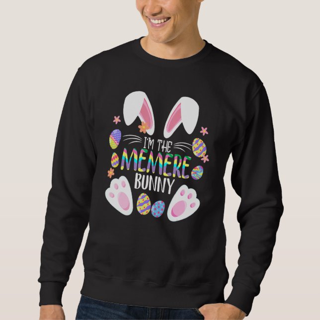 Sudadera Orejas de conejo lindo Soy el oso conejo memere (Anverso)