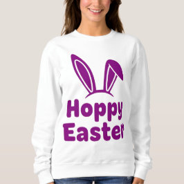 Sudadera Orejitas de conejo de Pascua felices | Holida mini