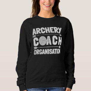 Sudadera Organización de Entrenador de Tiro con Arco Arqu