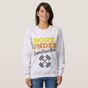 Sudadera Órgano De Trabajo Motivador En Construcción