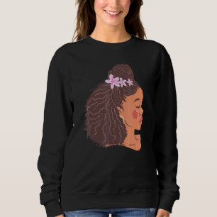 Sudadera Orgullo afro natural del cabello negro