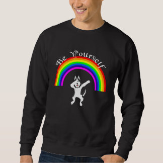 Sudadera Orgullo Aliado de Igualdad LGBTQ Arcoíris Lesbiana