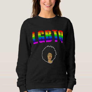 Sudadera Orgullo Aliado de Igualdad LGBTQ Arcoíris Lesbiana