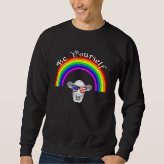 Sudadera Orgullo Aliado Igualdad LGBTQ Arcoíris Lesbiana Ga