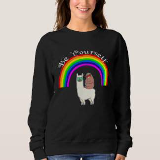 Sudadera Orgullo Aliado LGBTQ Igualdad Arcoíris Lesbiana Ga