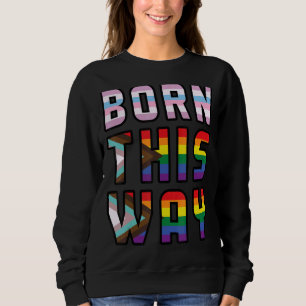 Sudadera Orgullo arcoiris de la forma del orgullo gay Mes d