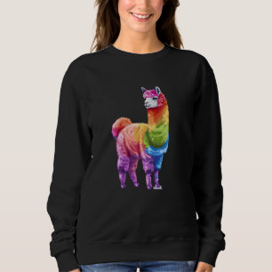 Sudadera Orgullo arcoiris de Llama Alpaca