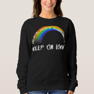 Sudadera Orgullo Arcoiris Lgbtq Sigue Alegre'