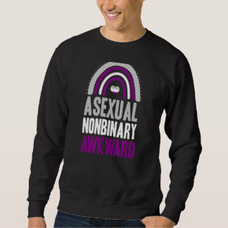 Sudadera Orgullo asexual no binario incómodo asexual bohemi
