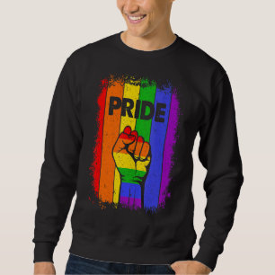 Sudadera Orgullo Bandera Lgbt Gay Arcoiris Colorido