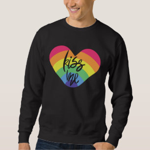 Sudadera Orgullo - bésame. El amor es justo.