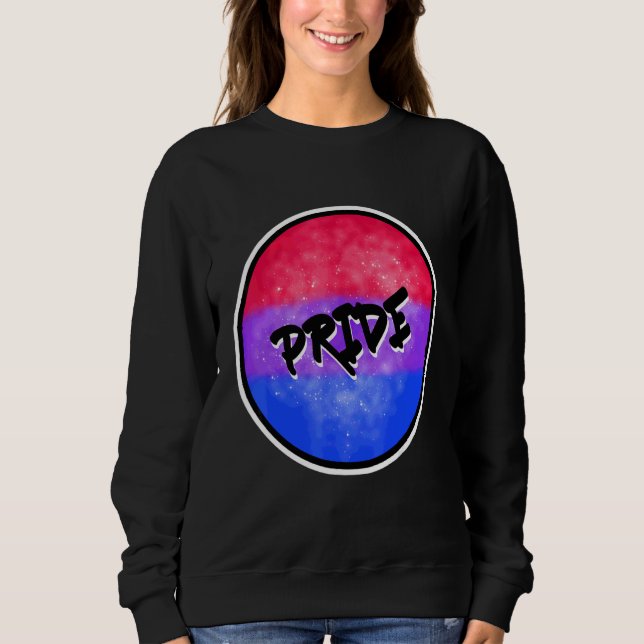 Sudadera Orgullo bisexual Arcoiris Bisexual Bandera Lgbt Ga (Anverso)
