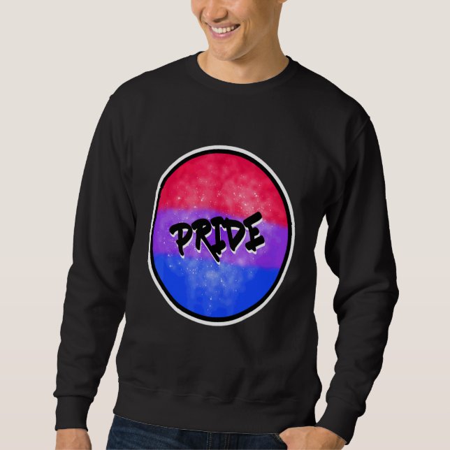 Sudadera Orgullo bisexual Arcoiris Bisexual Bandera Lgbt Ga (Anverso)
