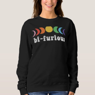 Sudadera Orgullo bisexual curioso gays Lgbtq Orgullo