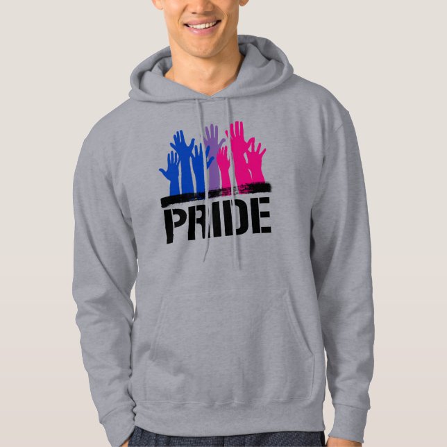 Sudadera Orgullo Bisexual Juntos (Anverso)