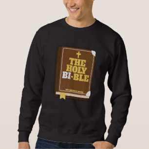 Sudadera Orgullo Bisexual Lgbt La Sagrada Biblia Queer No b