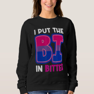 Sudadera Orgullo Bisexual Lgbt Puse El Bi En Amargo