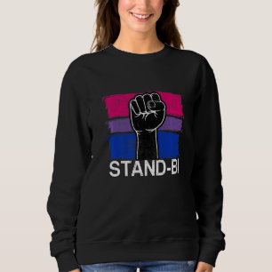 Sudadera Orgullo Bisexual Lgbt Stand Bi Queer No binario