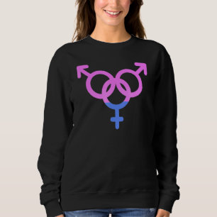 Sudadera Orgullo bisexual Lgbtqia Amor Apoyo Bi Hombres B