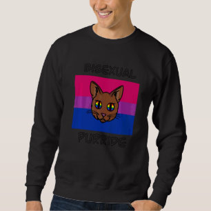 Sudadera Orgullo bisexual Purride Gato de Orgullo bisexual