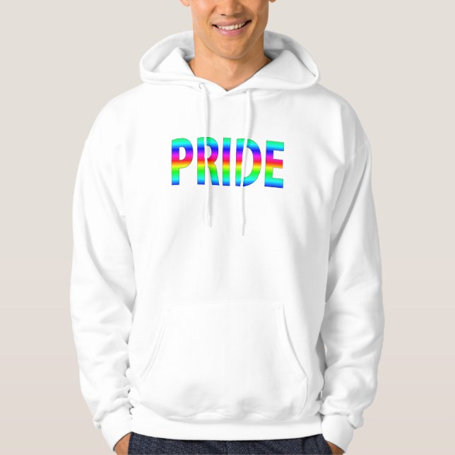 Sudadera Orgullo, Camiseta de Orgullo Gay de Amor Arcoíris  (Anverso)